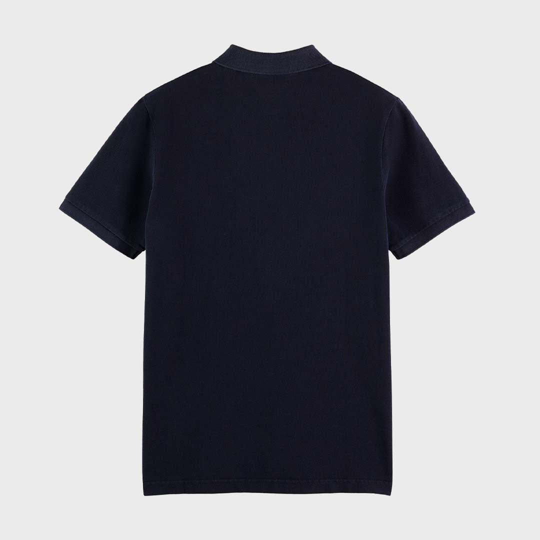 PIQUE POLO SHIRT | NAVY