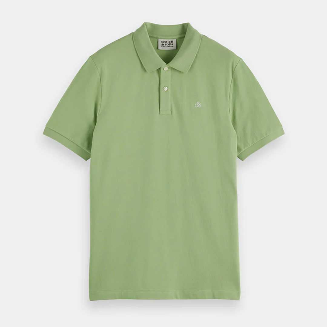 Pique Polo Shirt | Pistachio