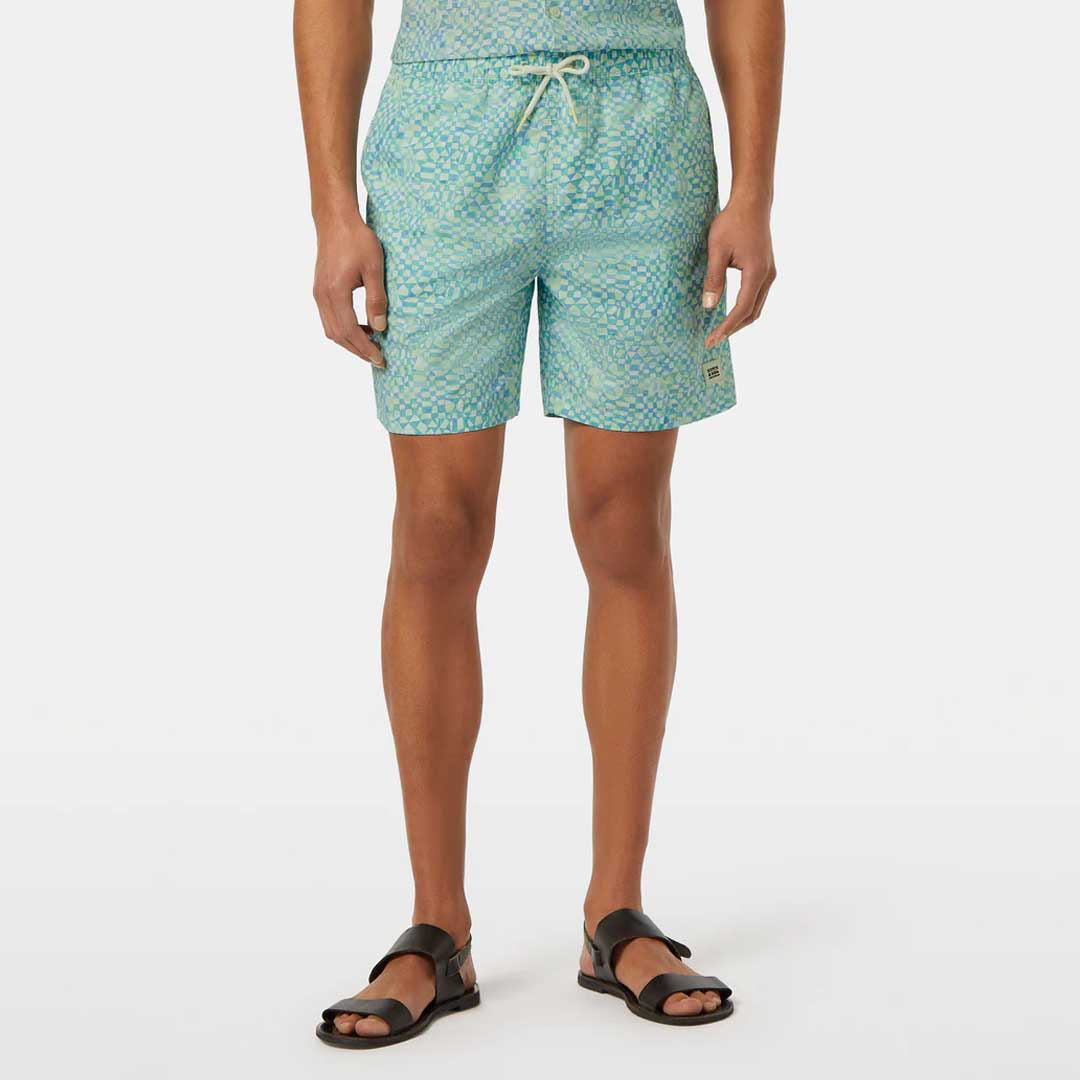Printed Swimshorts | Luna Ditsy Green