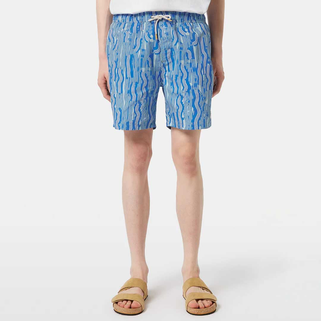 Printed Swimshorts | Vuur Island Stripe