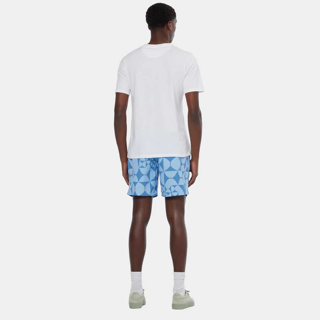 Printed Swimshorts | Diamond Blue