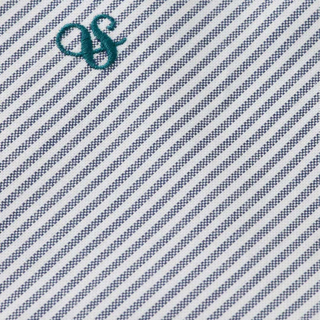 Striped Oxford Shirt | Insignia Blue Stripe