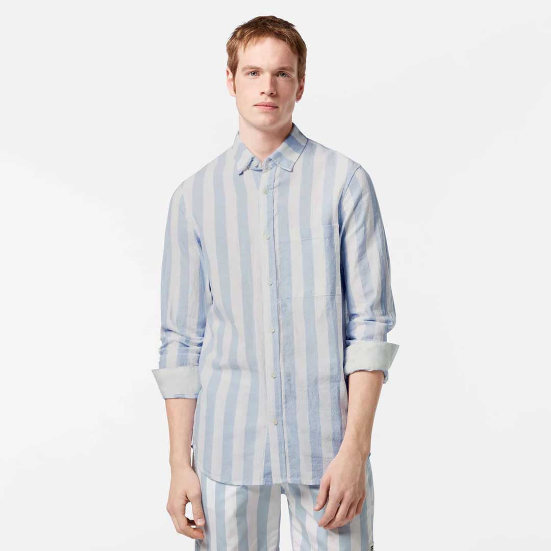 Striped Shirt | Sky Blue Stripe