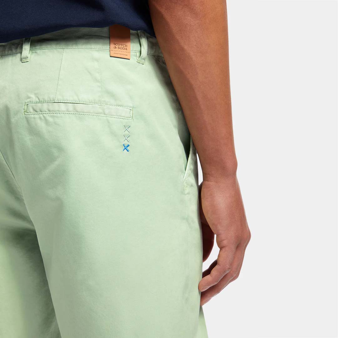 STUART  TWILL SHORT | SEAFOAM