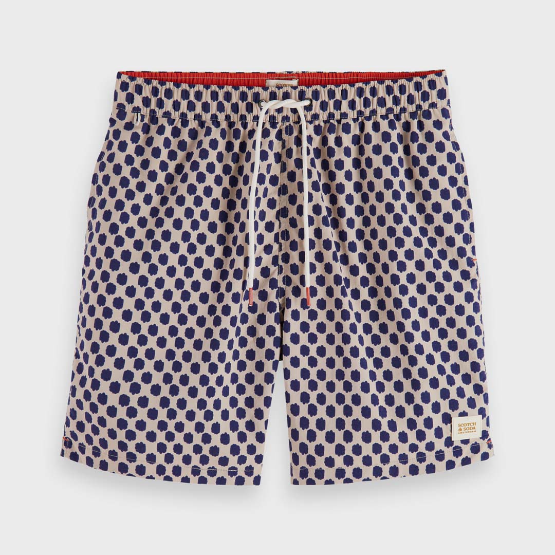 SWIMSHORTS | POLKA NAVY BLUE