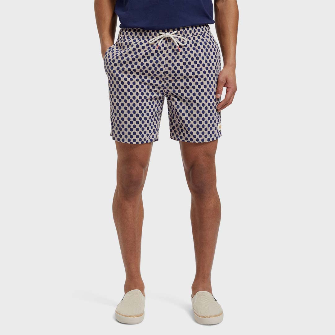 SWIMSHORTS | POLKA NAVY BLUE