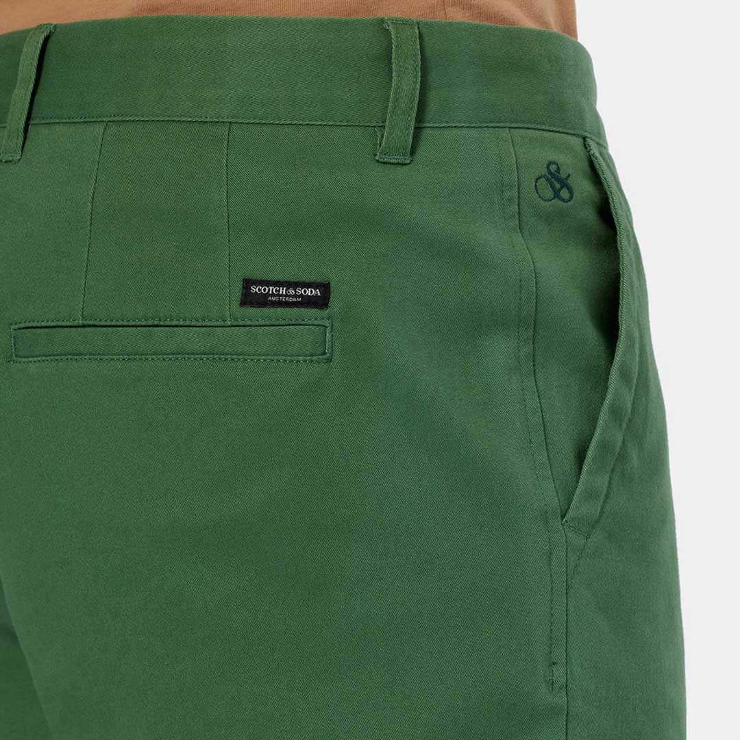 Stuart Slim Fit Chino | Sage Green