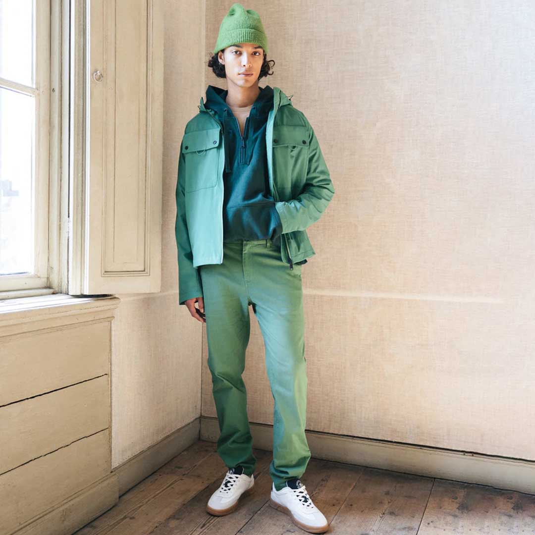 Stuart Slim Fit Chino | Sage Green