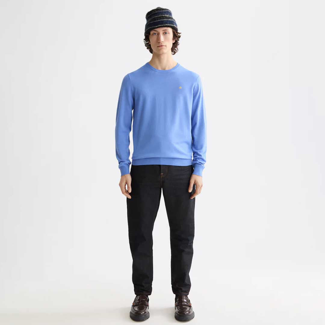 Ecovero blend pullover | Blue Bonnet