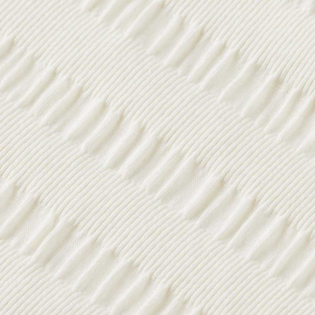 Textured T-Shirt | Eggnog