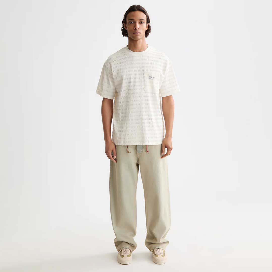 Textured T-Shirt | Eggnog