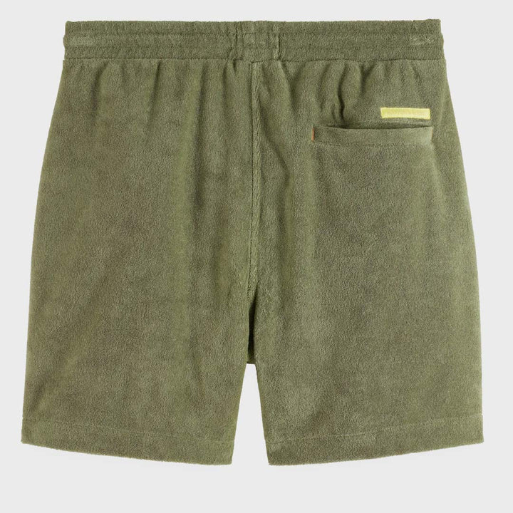 TOWELING BERMUDA SHORT | ARMY