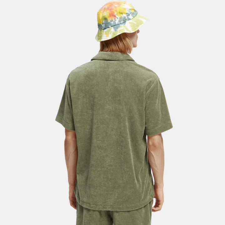 TOWELING SHIRT  | ARMY
