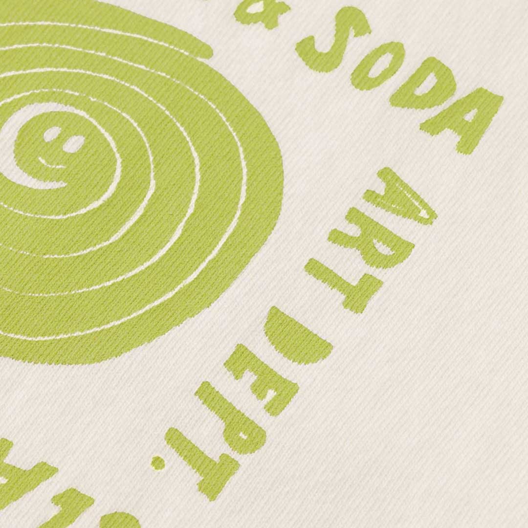 Washed Artwork T-Shirt | Bright White