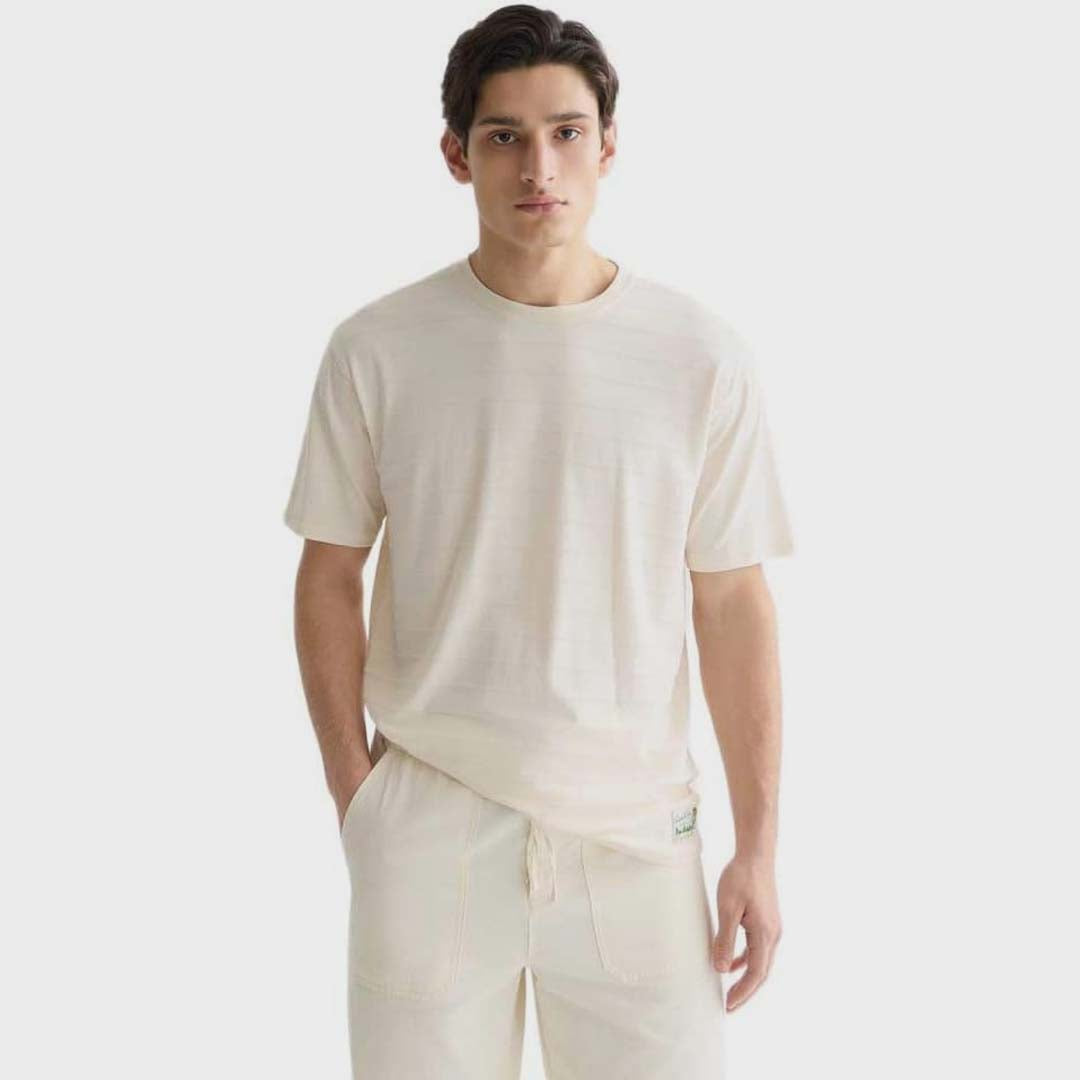 Jacquard T-Shirt | Eggnog
