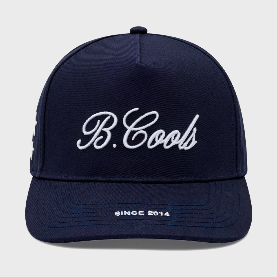 B.Cools Scribe Cap in navy, front
