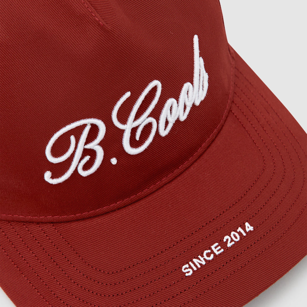 B.Cools Scribe Cap in red, back