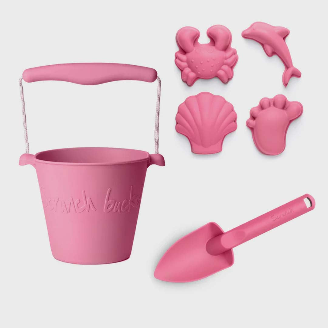 SCRUNCH BEACH SET | FLAMINGO