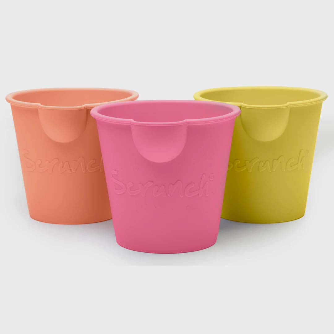 SCRUNCH MINI BUCKET SET | FLAMINGO PINK