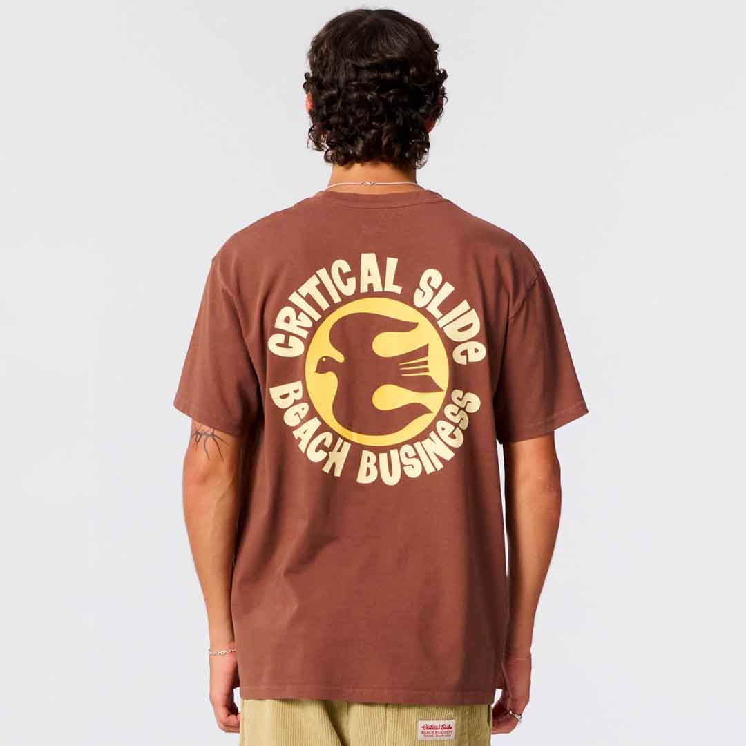 Seabird Tee | Brown