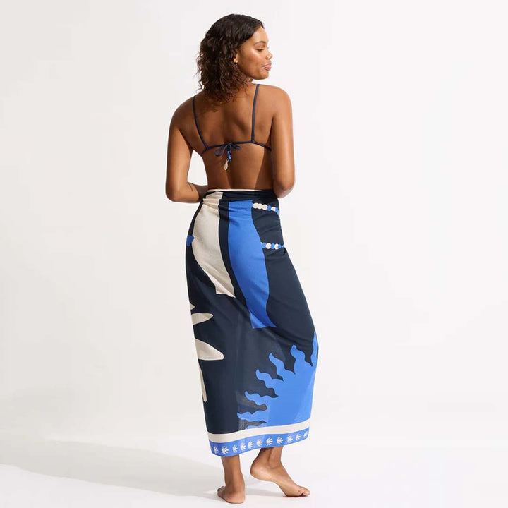 LA PALMA SARONG | TRUE NAVY