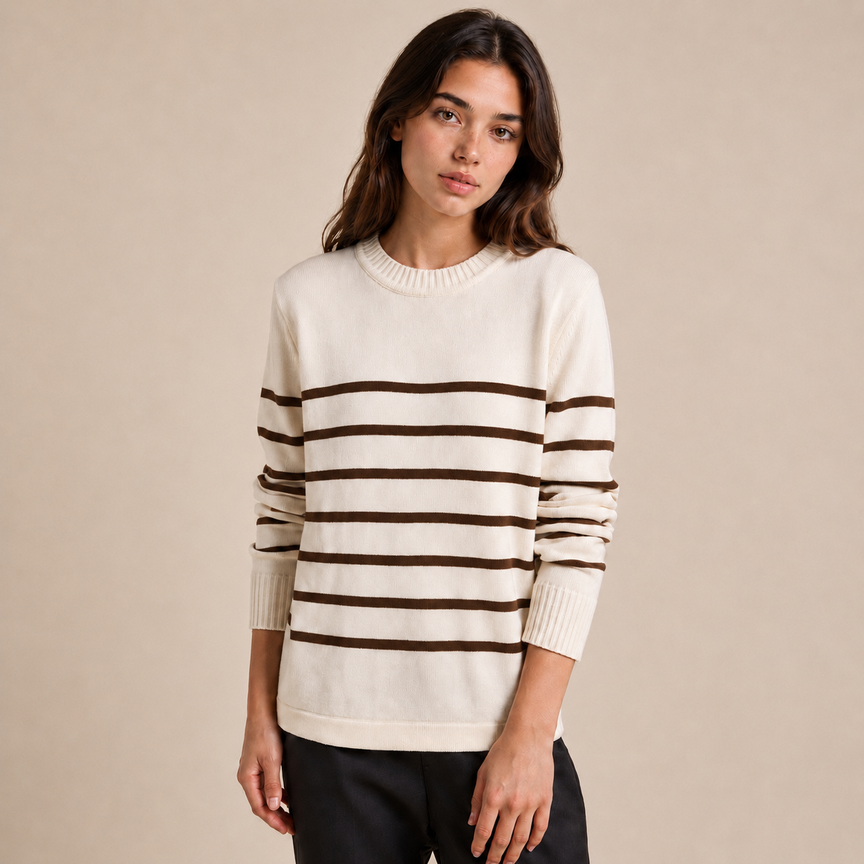 Serena Sweater | Cream Mushroom