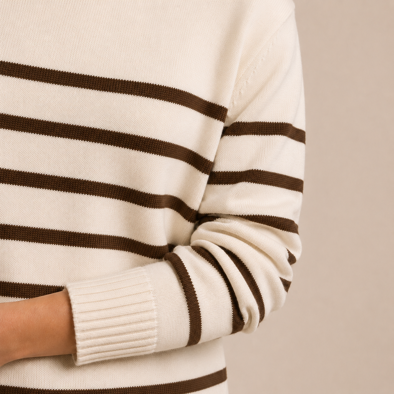 Serena Sweater | Cream Mushroom