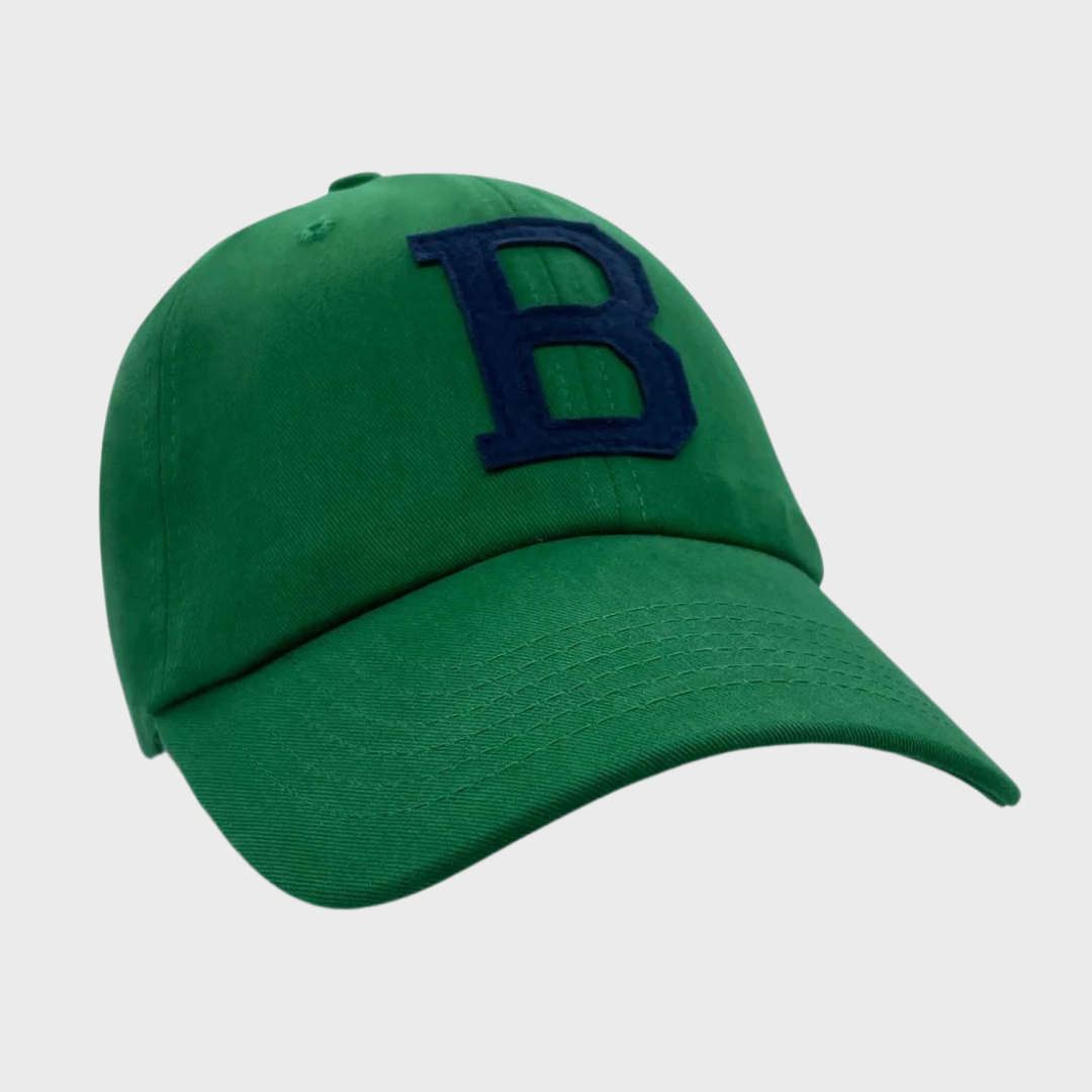 GREEN COLLEGE LETTER CAP | B