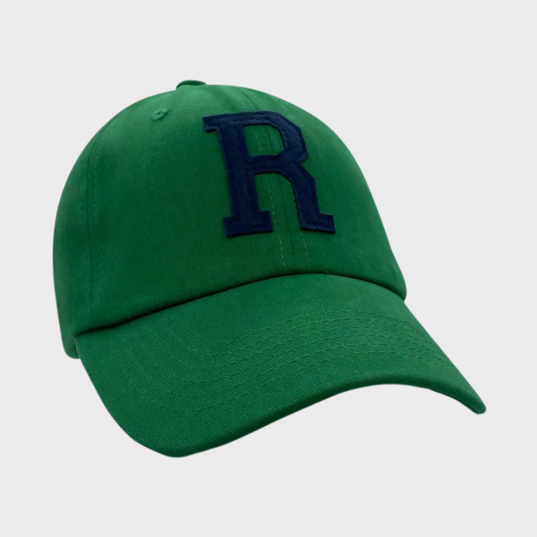 GREEN COLLEGE LETTER CAP | R
