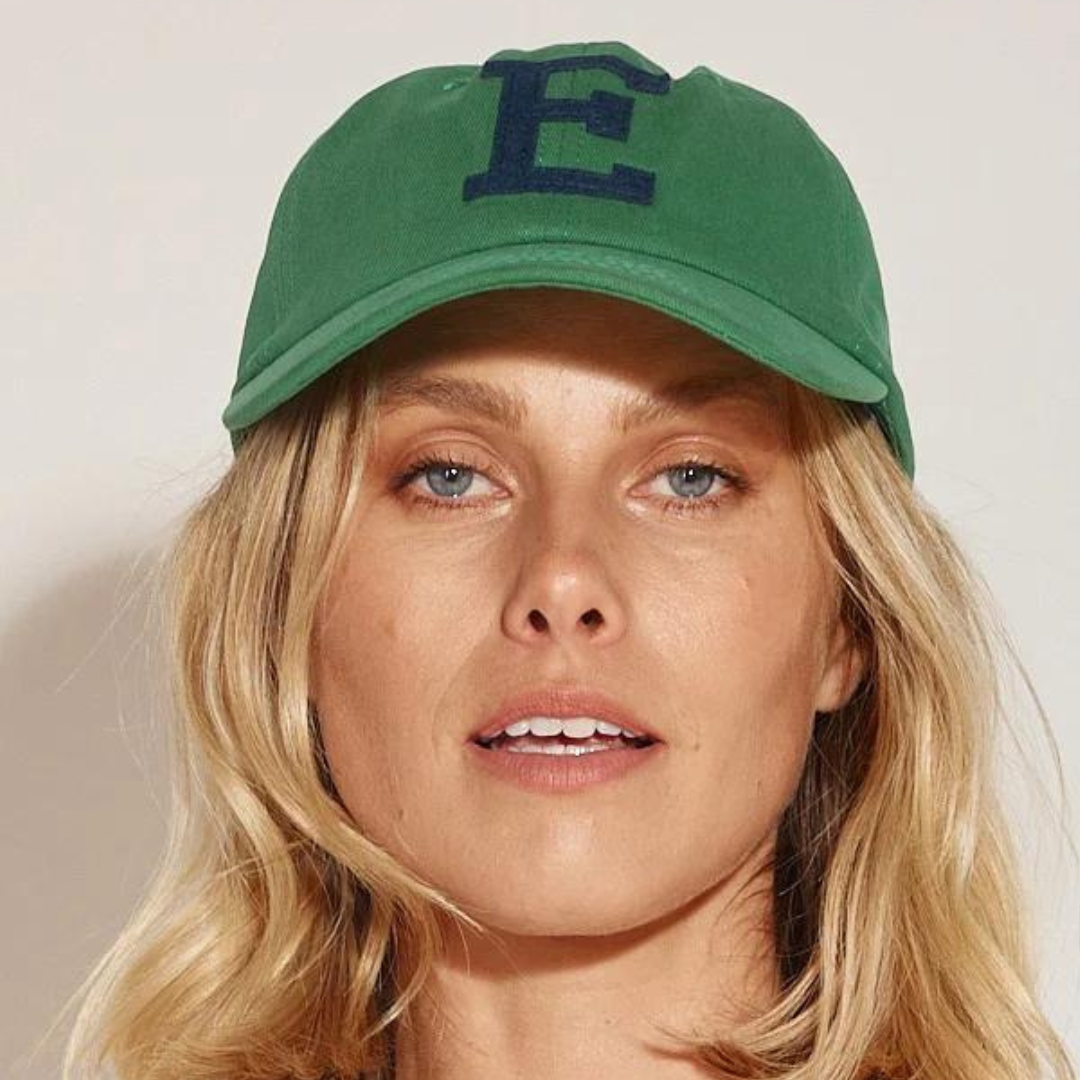 GREEN COLLEGE LETTER CAP | S