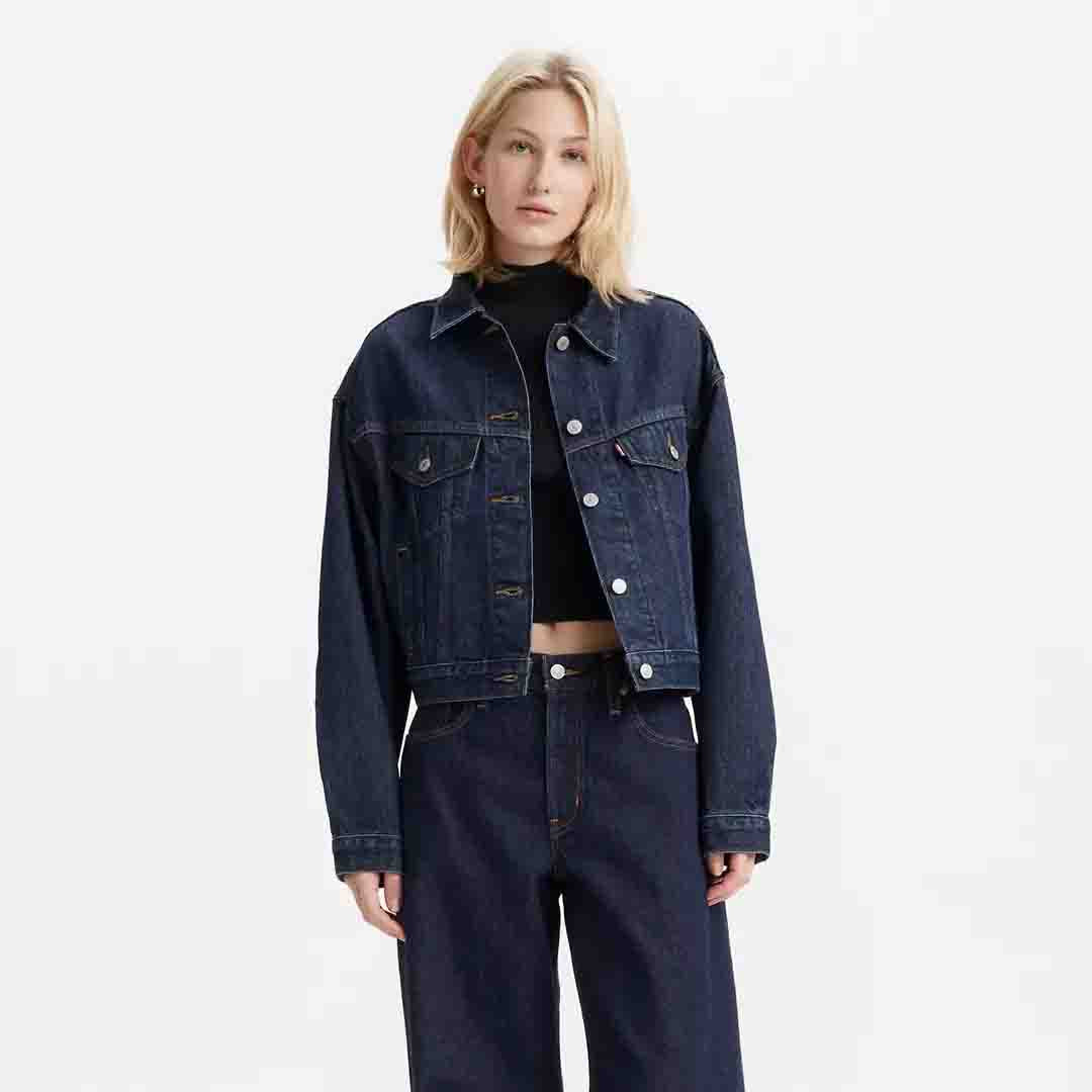 Shrunken 90's Trucker Jacket | Remember Together