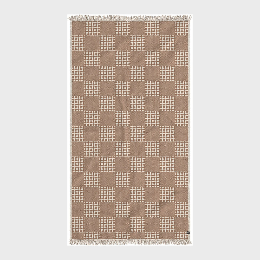 Slowtide Feb Fouta Turkish Towel in Mousse — hero product view