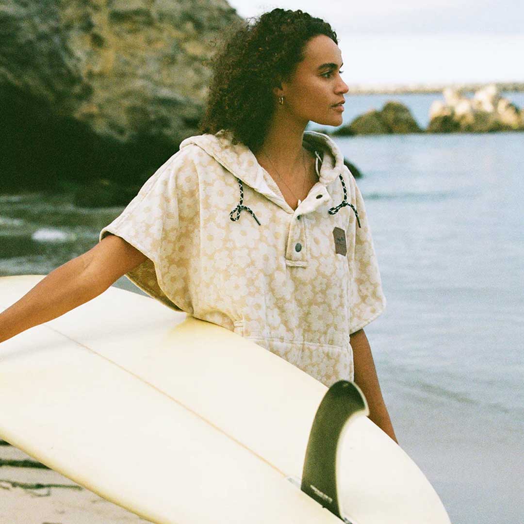 Ginny Extra-Warm Poncho | Sandstone