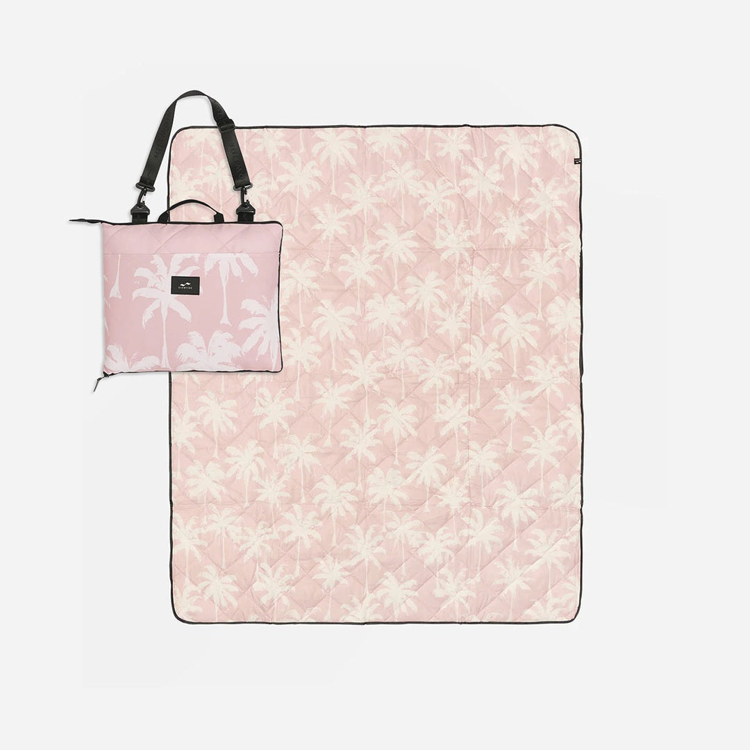 Slowtide Luca Packable Picnic Blanket in Clay — hero product view