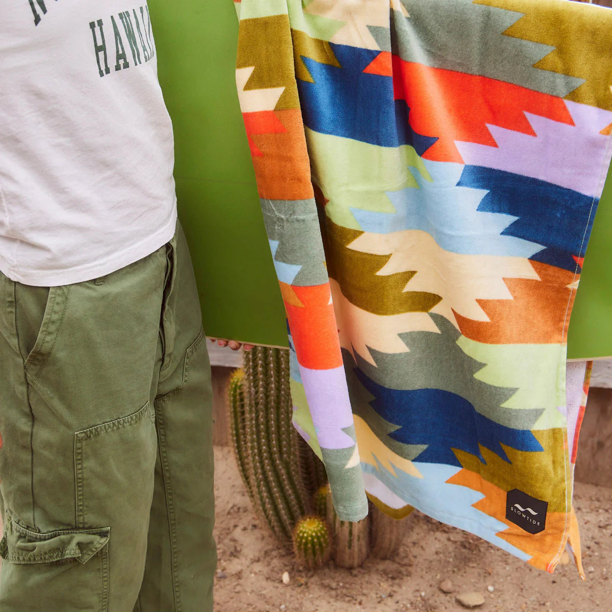 STACKED BEACH TOWEL | BRUSH