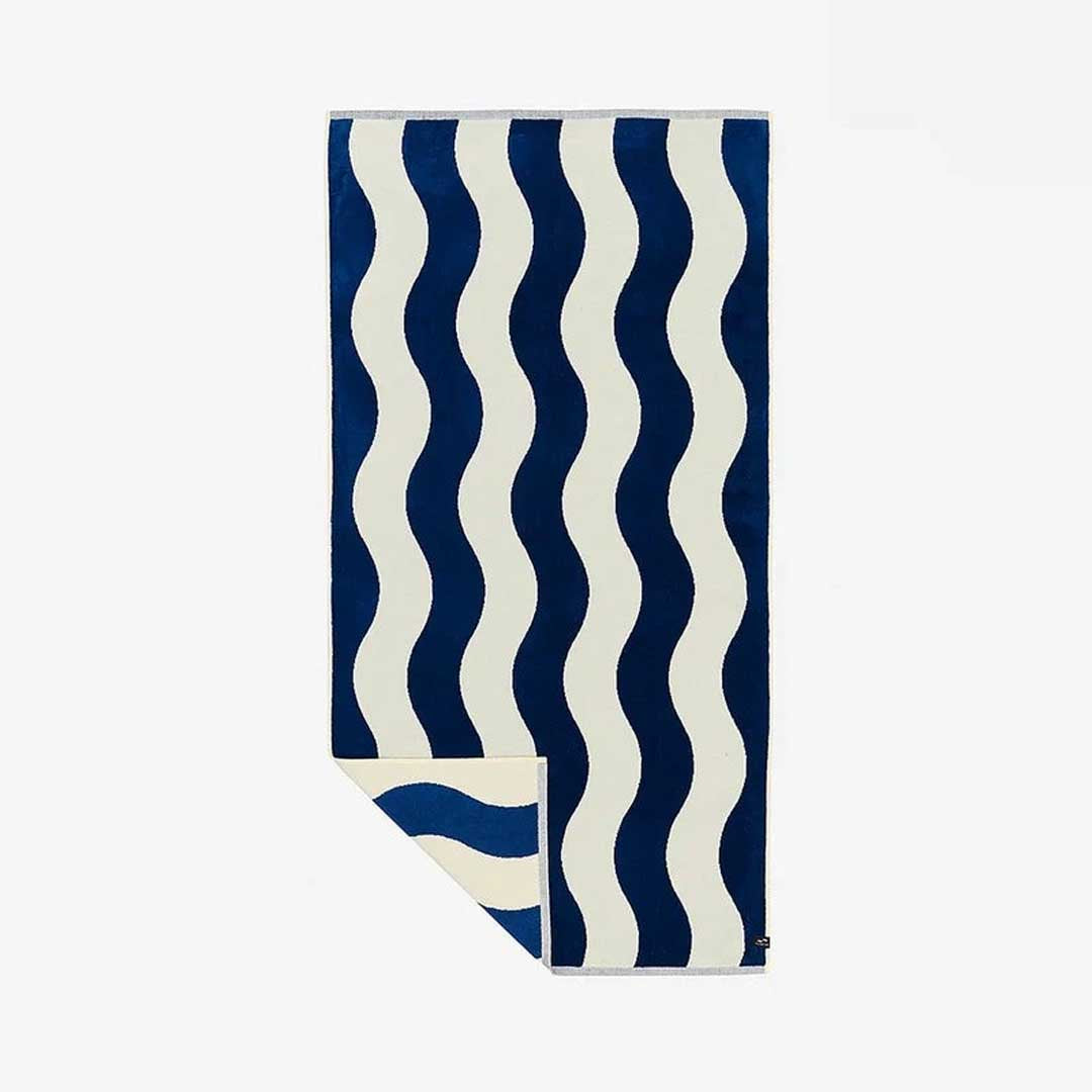 Stripe Beach Towel | Deep Pool