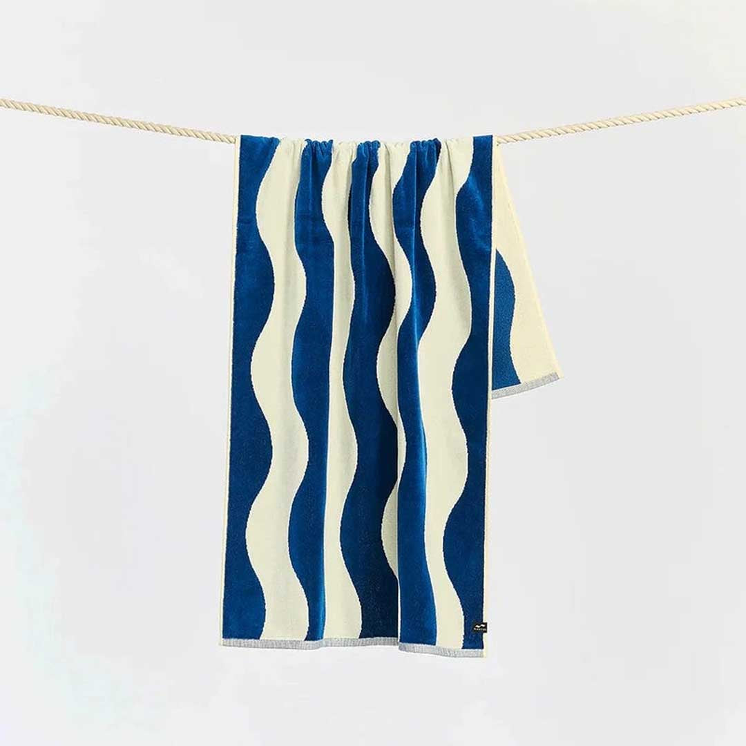 Stripe Beach Towel | Deep Pool