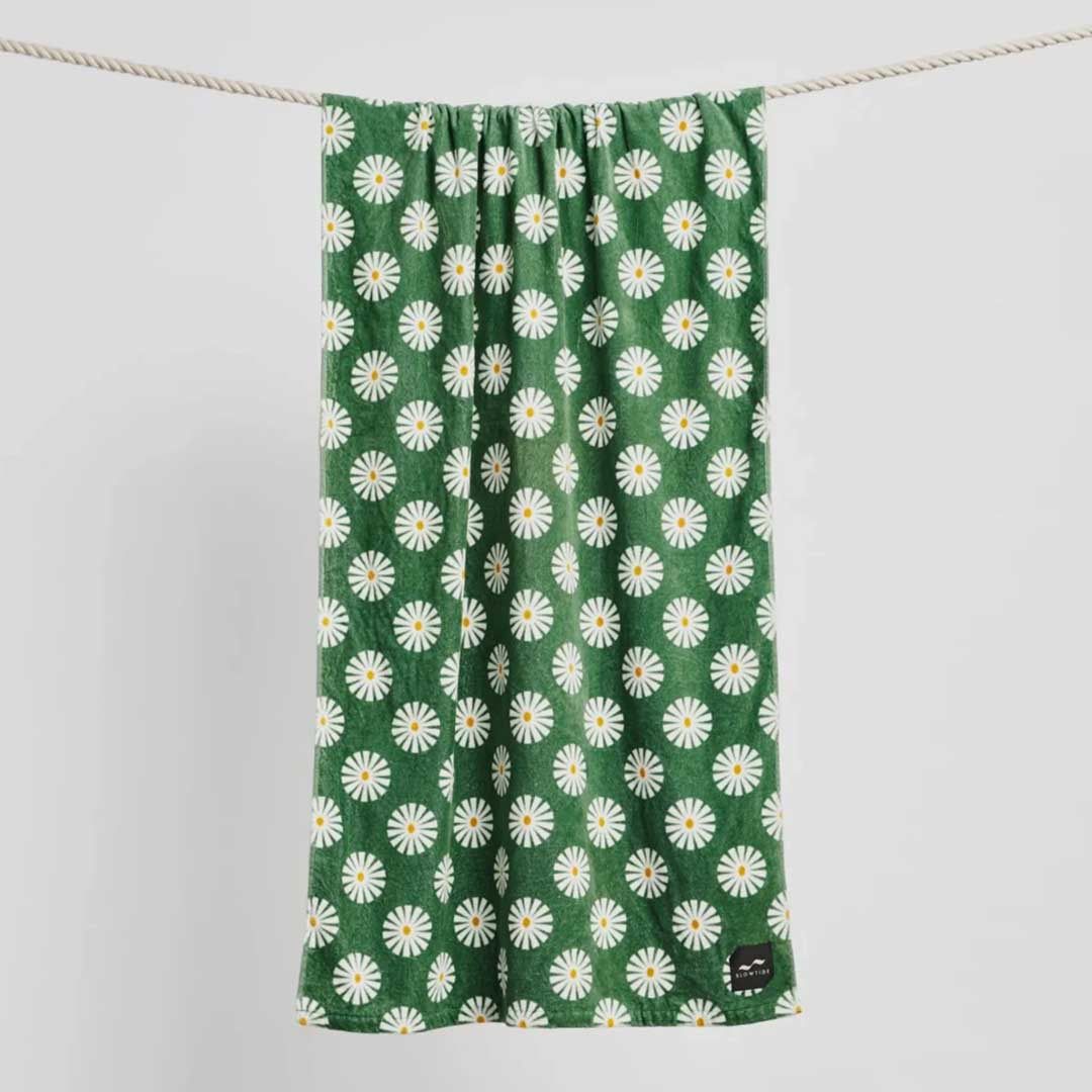 Sun Dazed Beach Towel | Green