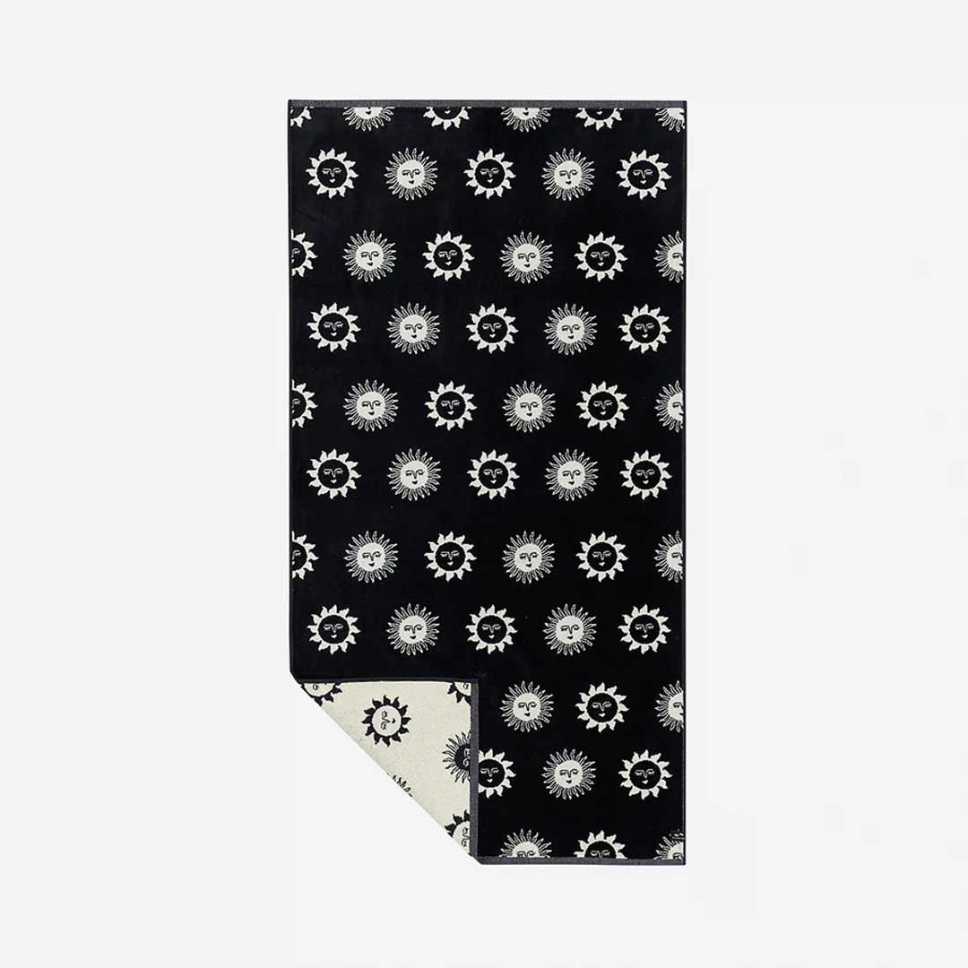 Sunburn Beach Towel | Black