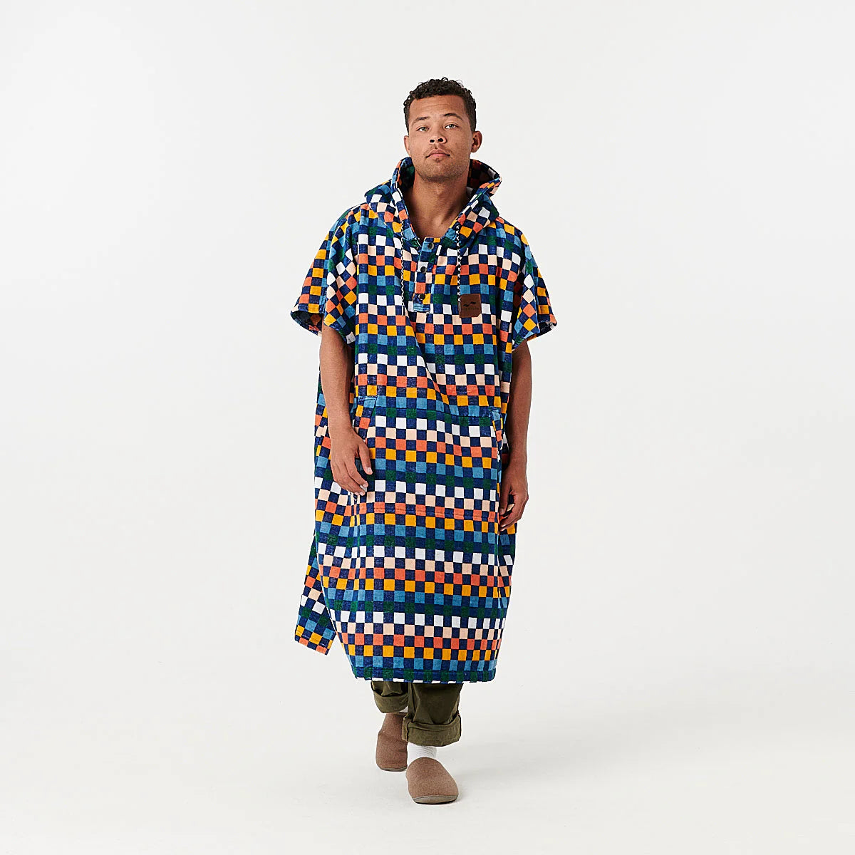 SUNDOW PONCHO | DEEP PACIFIC