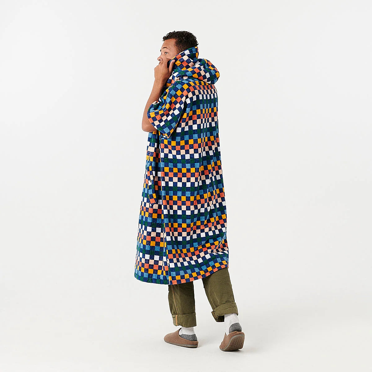 SUNDOW PONCHO | DEEP PACIFIC