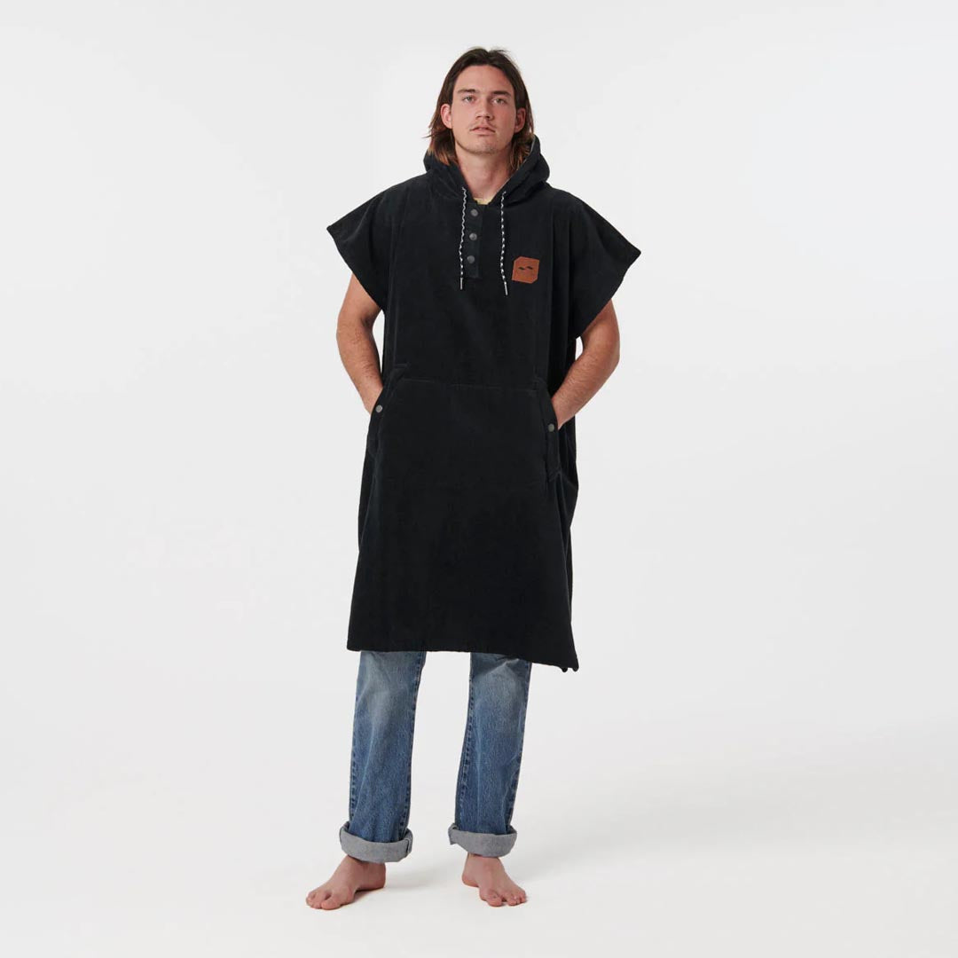 The Digs Poncho | Black