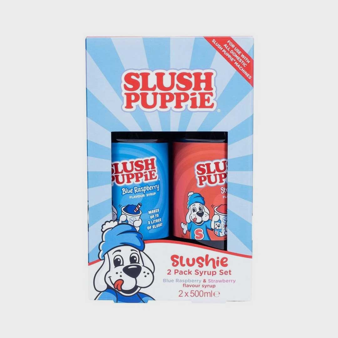 Slush Puppie Slushie Set | Blue Raspberry & Strawberry