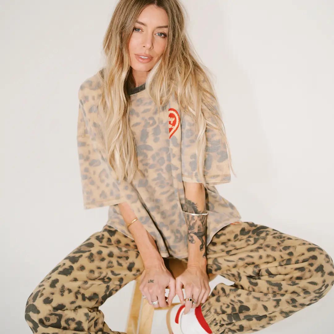 Sorry Mom Tee | Leopard