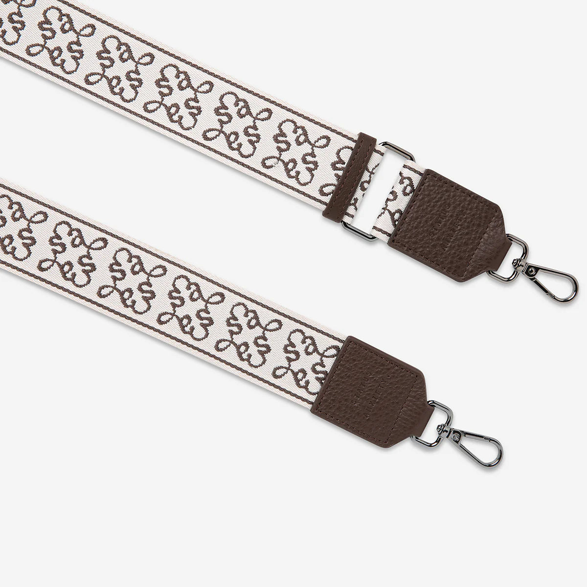JACQUARD STRAP MEDIUM | COCOA