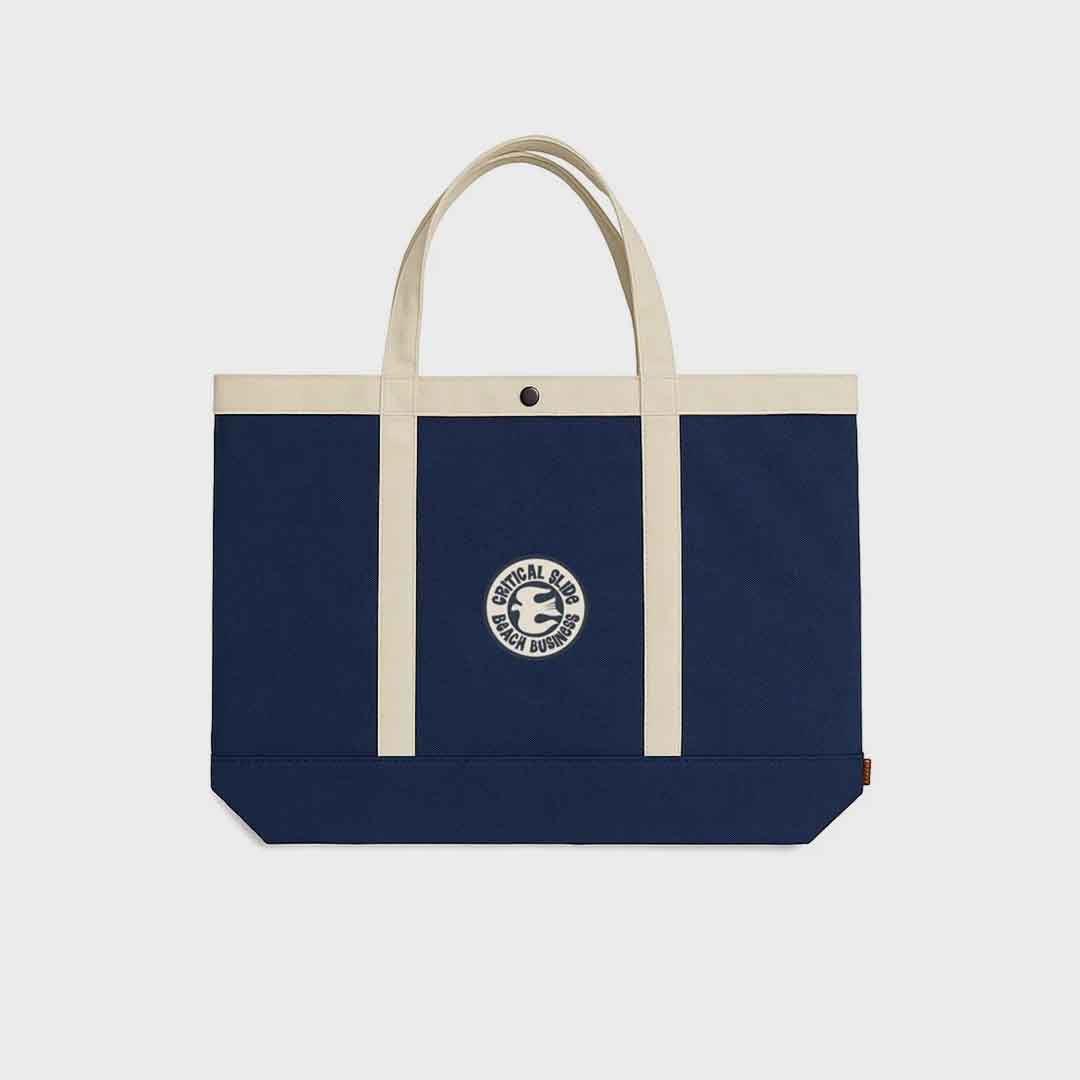 Sun Cured Beach Bag | Worker Blue