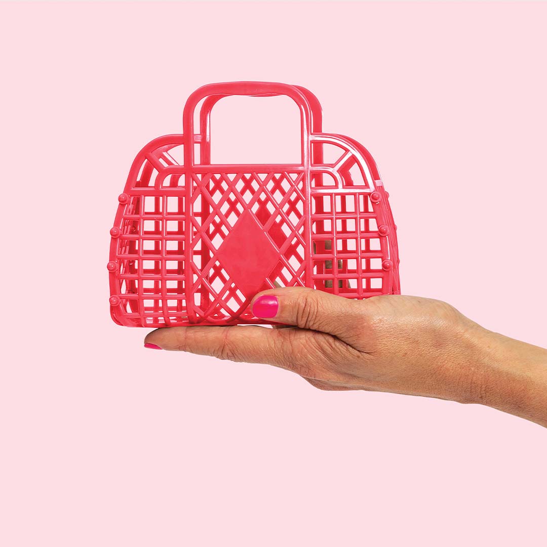 RETRO BASKET | CORAL