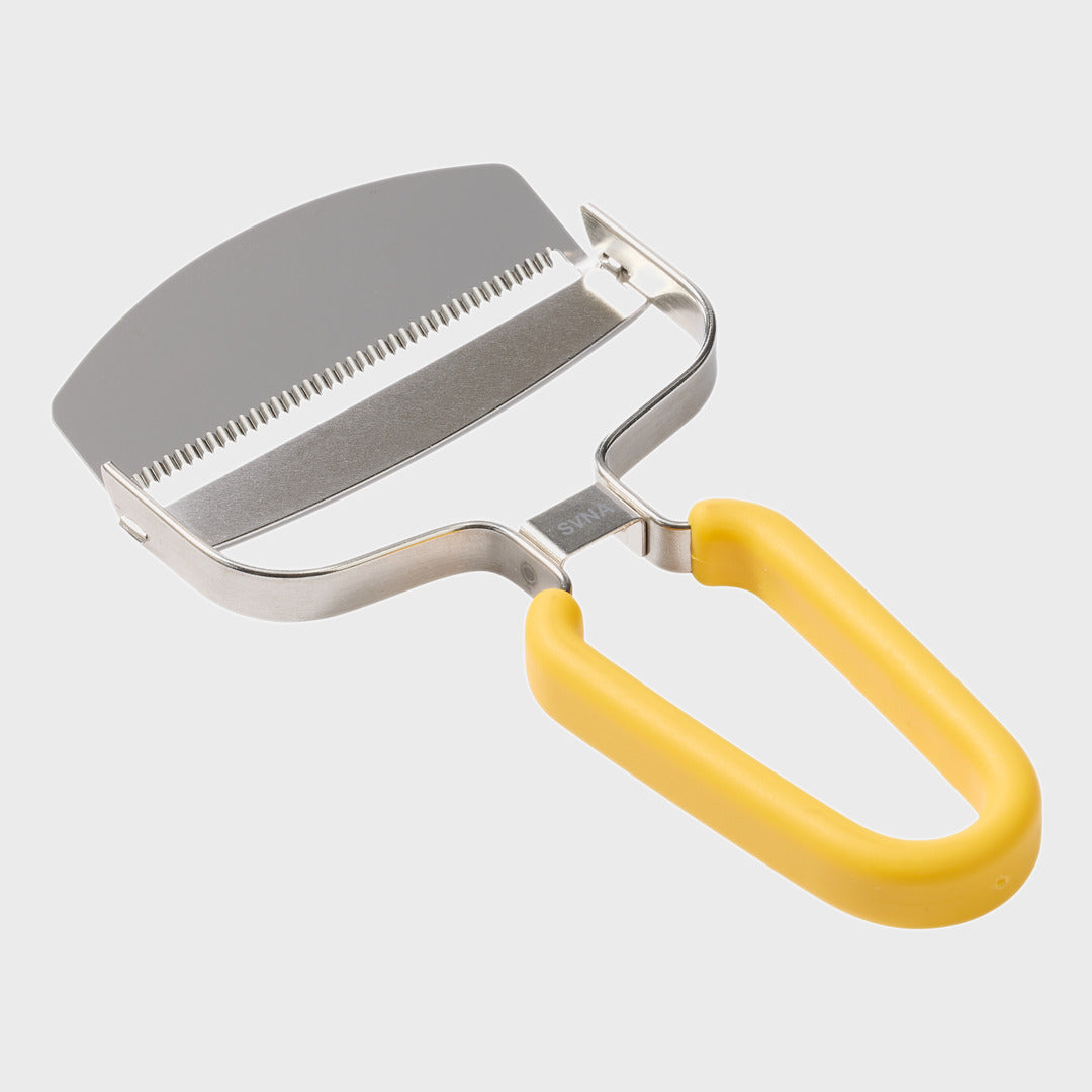 Wide Serrated Cheese Slicer | Yellow