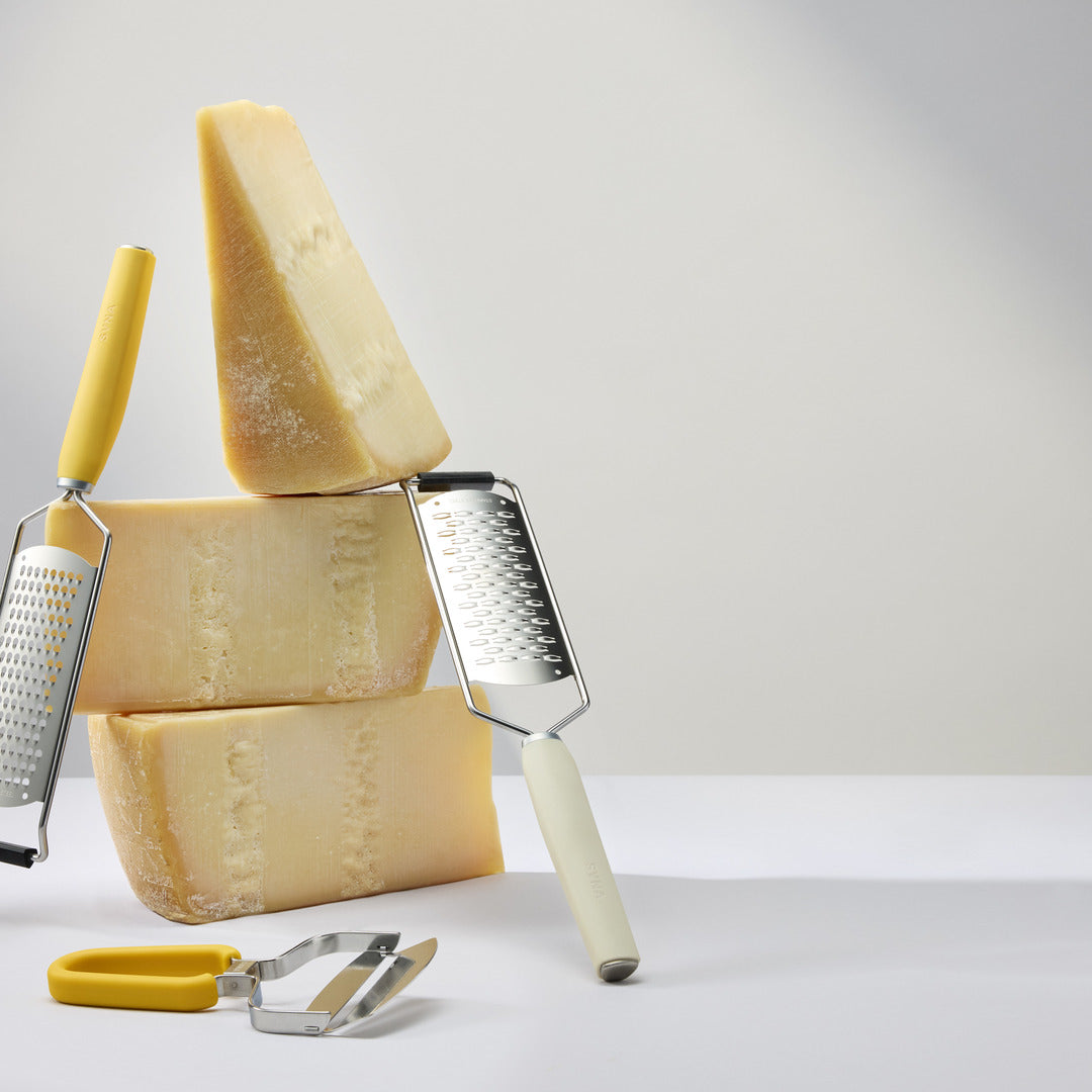 Wide Serrated Cheese Slicer | Yellow