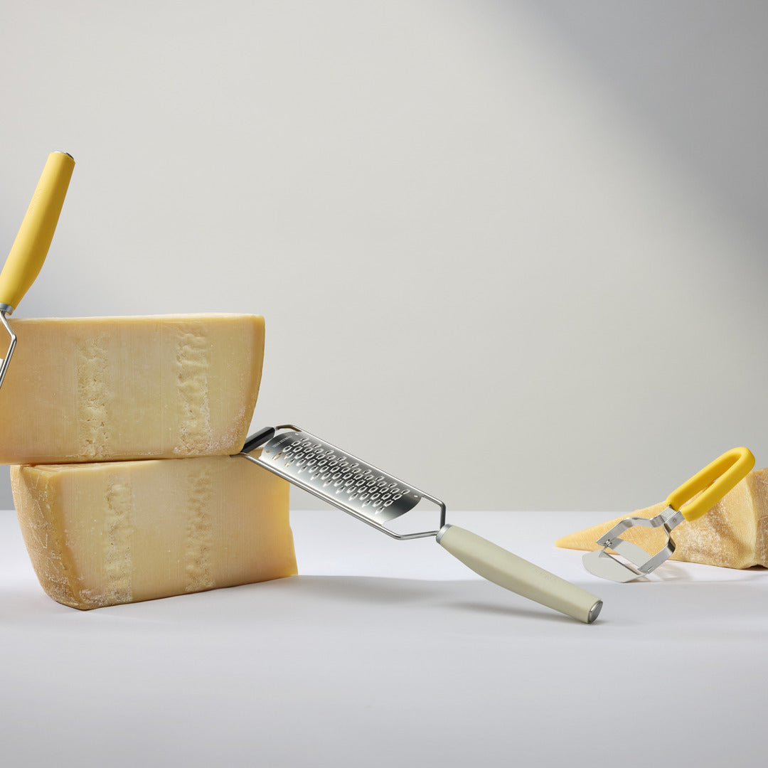 Wide Serrated Cheese Slicer | Yellow